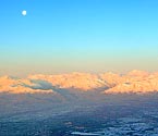 Рассвет над Альпами, Италия