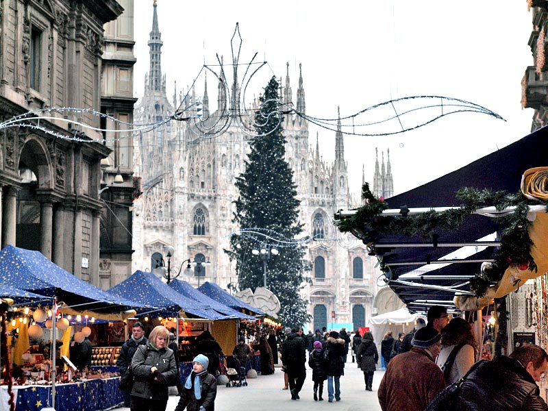 Глазами очевидцев: Новый год в Милане. Зима в Италии